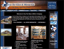 Tablet Screenshot of houtexglass.com